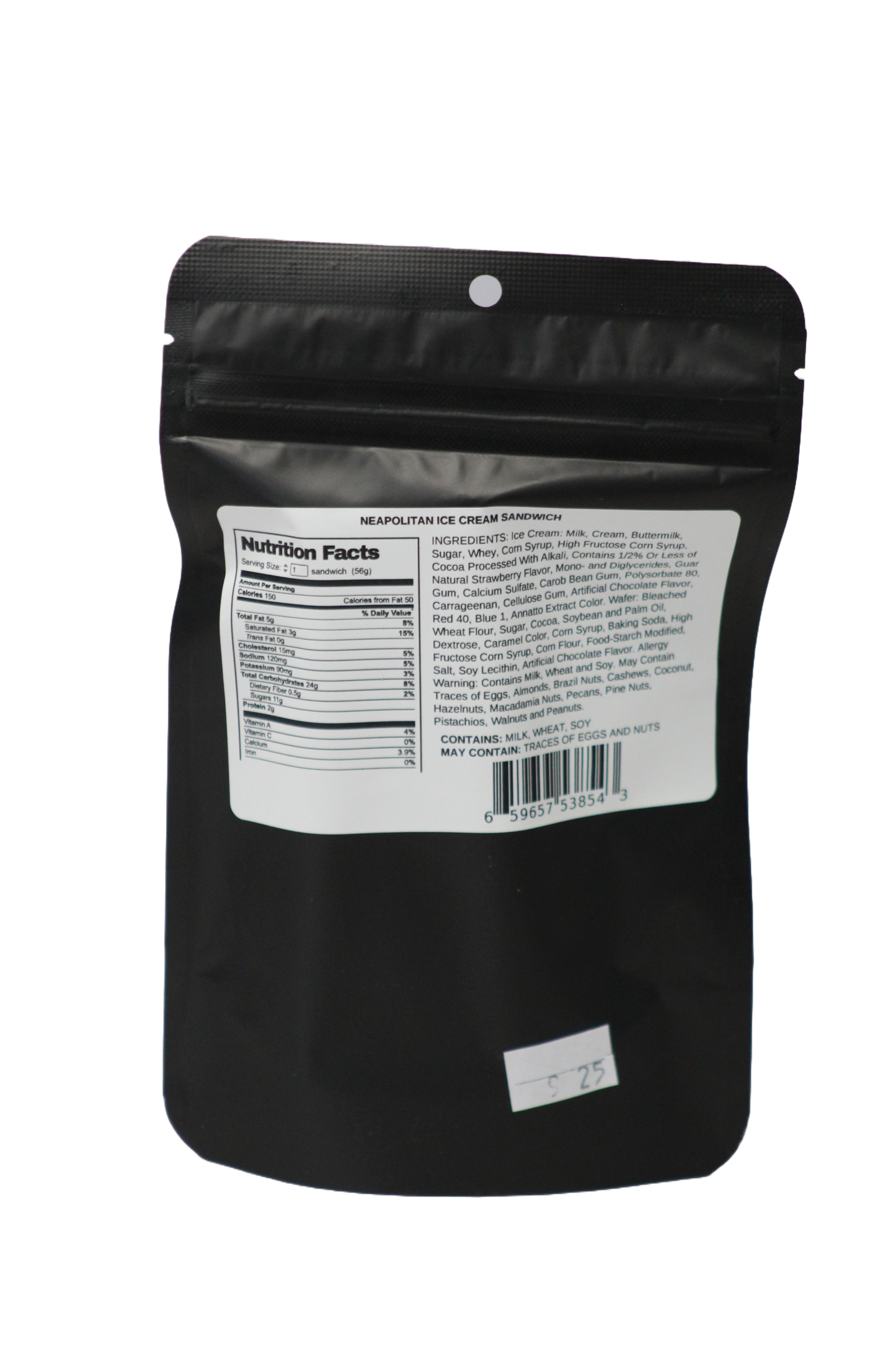 Neapolitan Ice Cream Sandwich